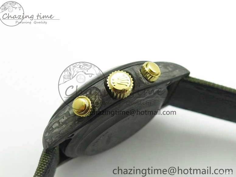 Edition Carbon Nylon Green OMF Daytona on Green A4130 Dial Best Strap DIW Deep 1127